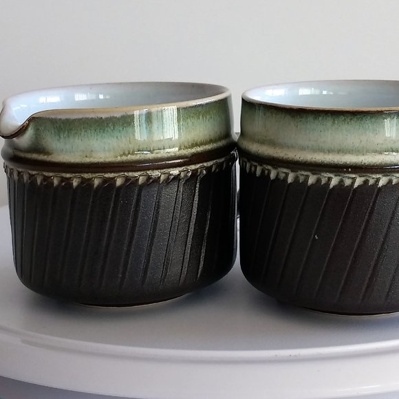 Vintage Denby "Rondo" cups and saucers. - Picture 3 of 5